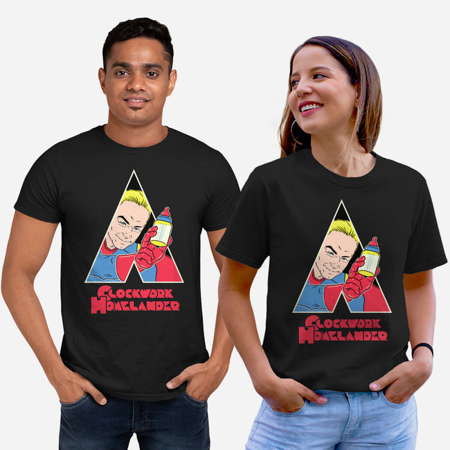 A Clockwork Homelander-Unisex-Basic-Tee-naomori