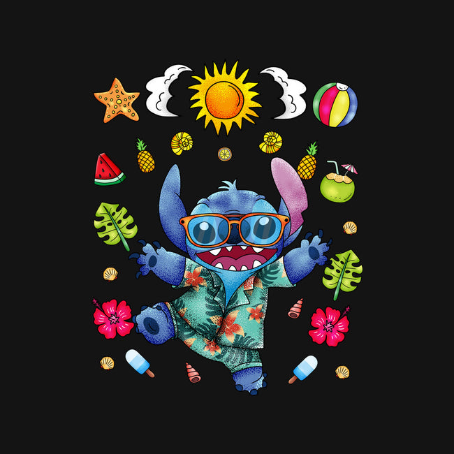 Ohana Stitch Summer-None-Matte-Poster-JamesQJO