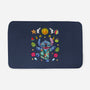 Ohana Stitch Summer-None-Memory Foam-Bath Mat-JamesQJO