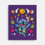 Ohana Stitch Summer-None-Stretched-Canvas-JamesQJO