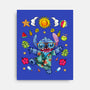 Ohana Stitch Summer-None-Stretched-Canvas-JamesQJO