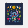 Ohana Stitch Summer-None-Matte-Poster-JamesQJO