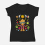 I'm Groot Summer-Womens-V-Neck-Tee-JamesQJO