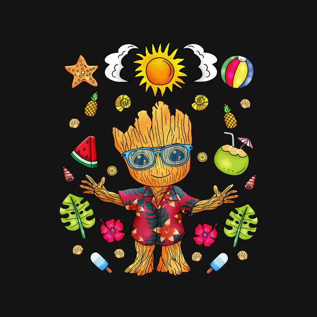 I'm Groot Summer-None-Stretched-Canvas-JamesQJO