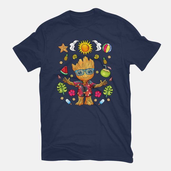 I'm Groot Summer-Womens-Basic-Tee-JamesQJO