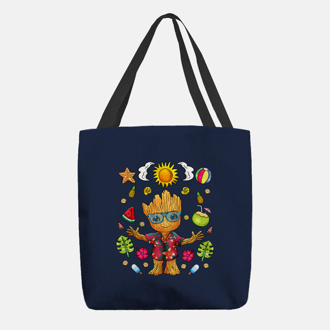 I'm Groot Summer-None-Basic Tote-Bag-JamesQJO