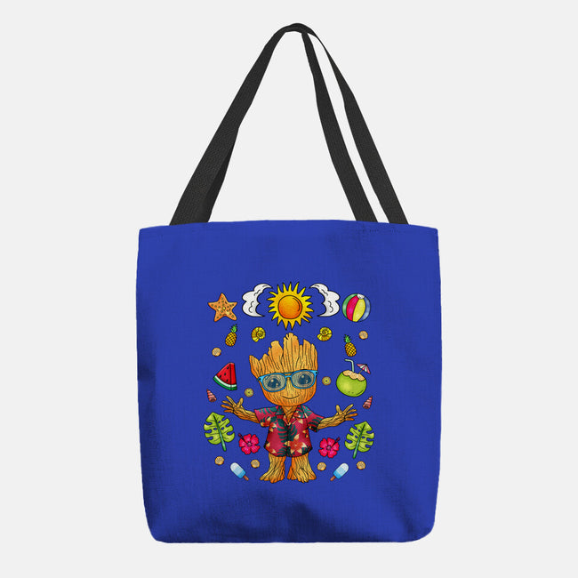 I'm Groot Summer-None-Basic Tote-Bag-JamesQJO