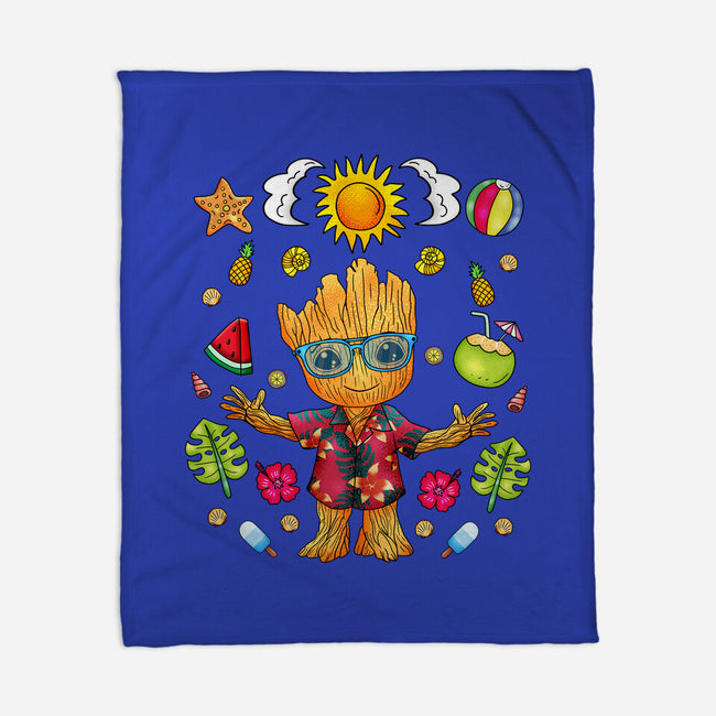 I'm Groot Summer-None-Fleece-Blanket-JamesQJO