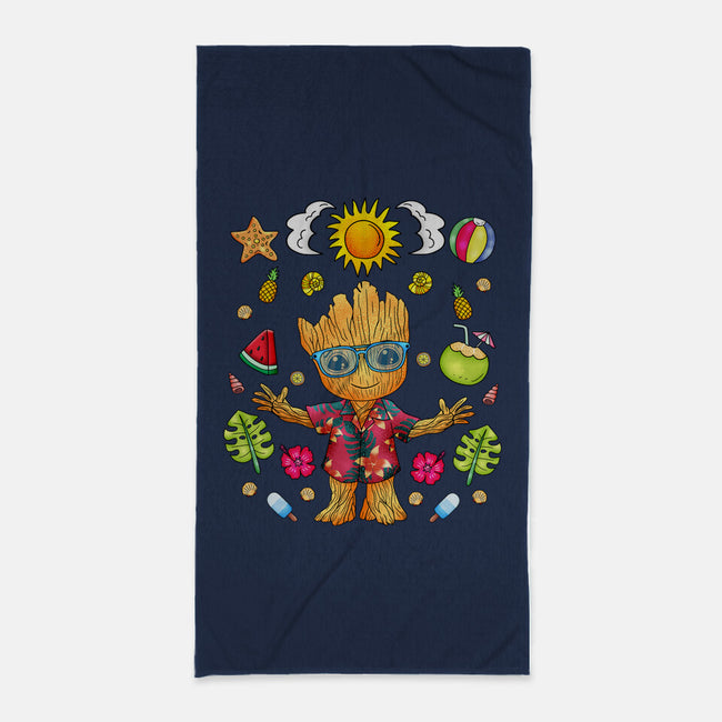 I'm Groot Summer-None-Beach-Towel-JamesQJO