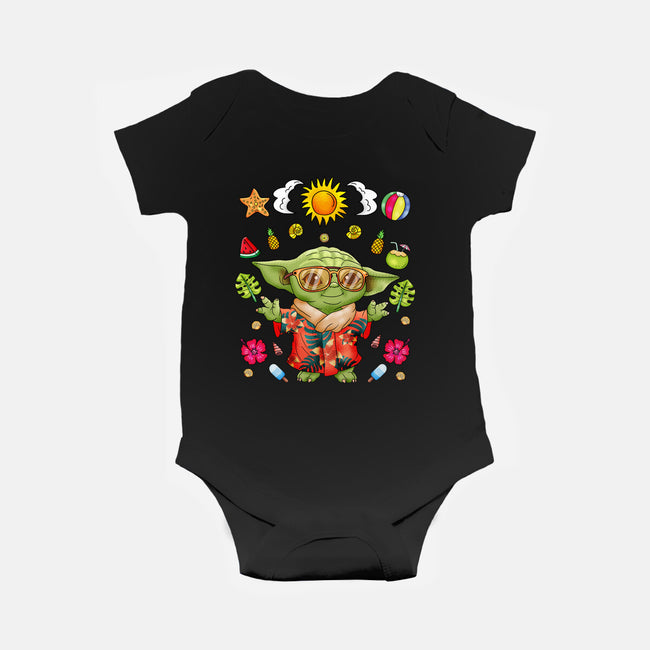 Cute Summer Creature-Baby-Basic-Onesie-JamesQJO