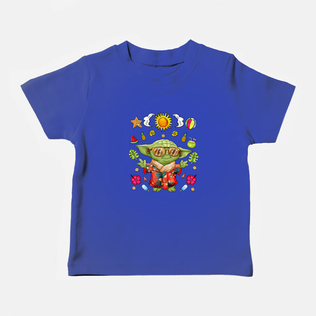 Cute Summer Creature-Baby-Basic-Tee-JamesQJO