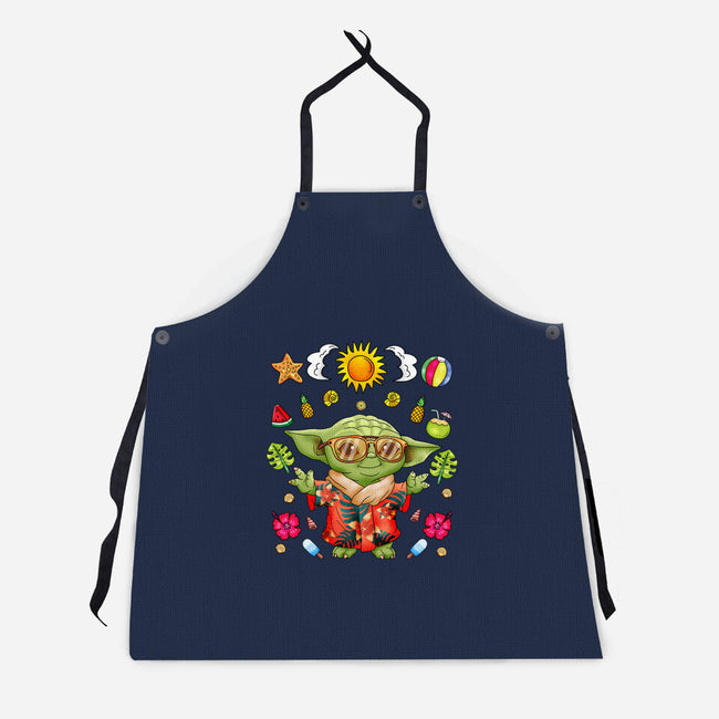 Cute Summer Creature-Unisex-Kitchen-Apron-JamesQJO