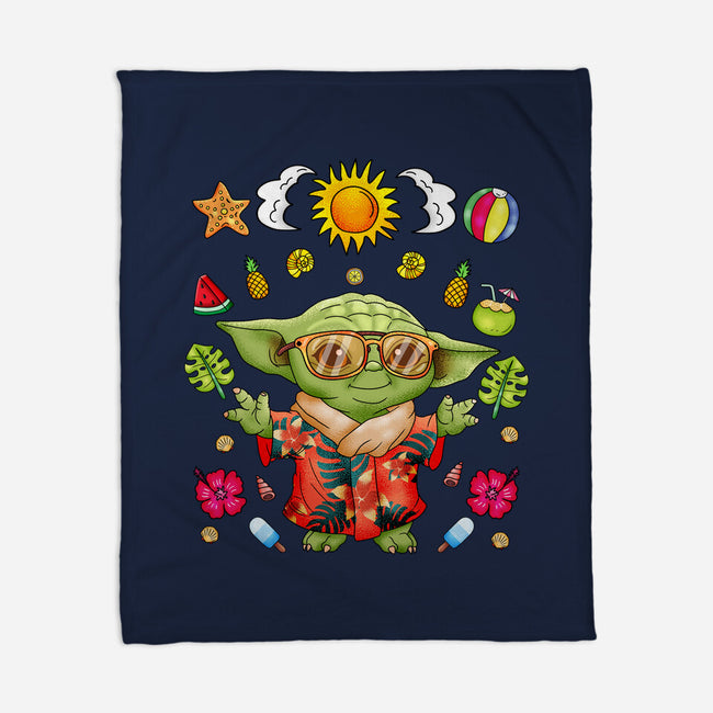 Cute Summer Creature-None-Fleece-Blanket-JamesQJO