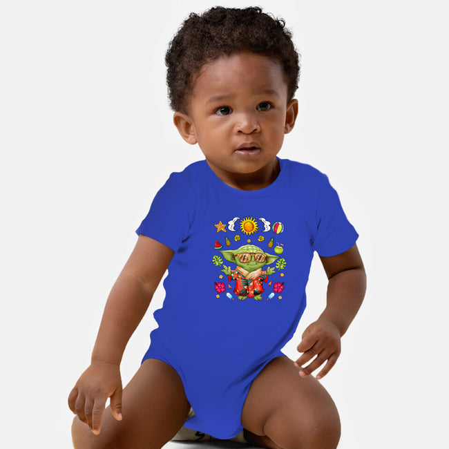 Cute Summer Creature-Baby-Basic-Onesie-JamesQJO