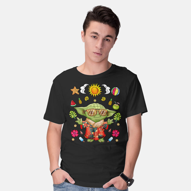 Cute Summer Creature-Mens-Basic-Tee-JamesQJO