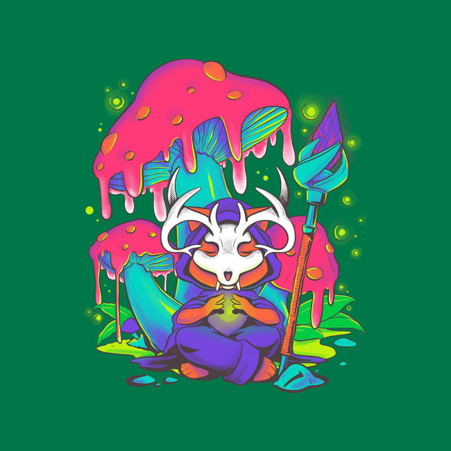 Mushroom Underworld Fox-None-Beach-Towel-ellr