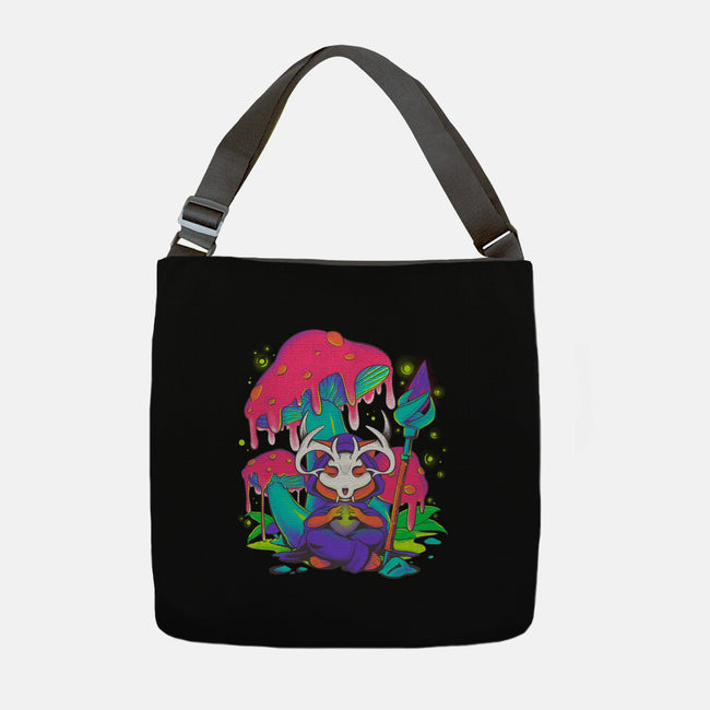 Mushroom Underworld Fox-None-Adjustable Tote-Bag-ellr