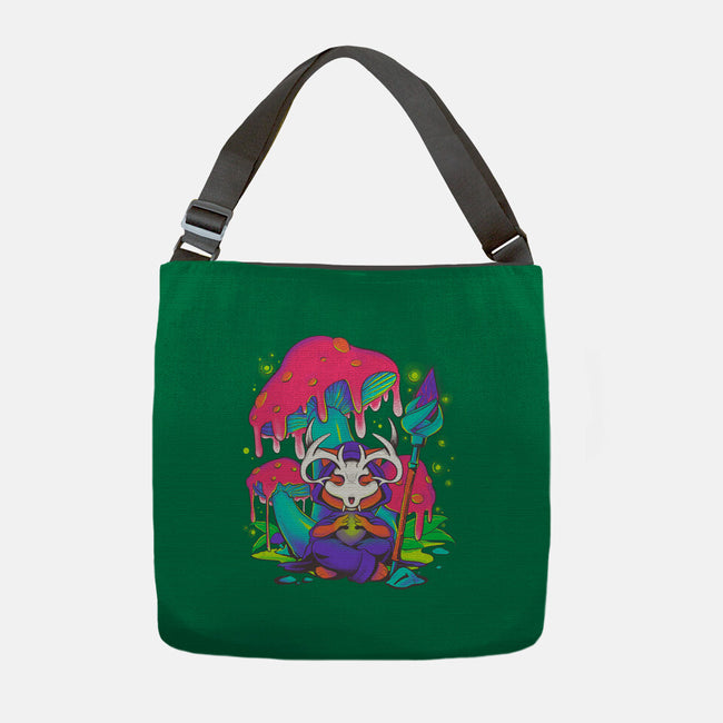 Mushroom Underworld Fox-None-Adjustable Tote-Bag-ellr