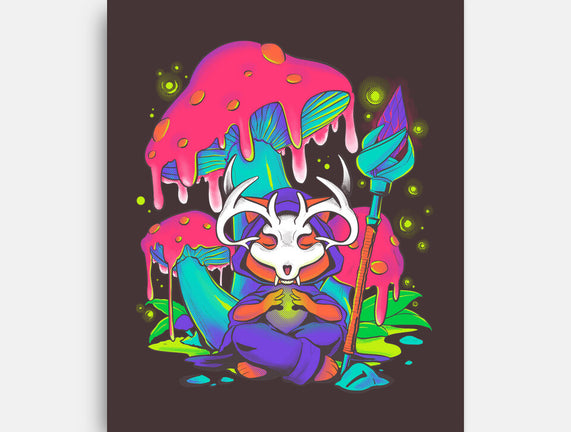 Mushroom Underworld Fox