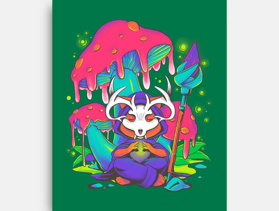 Mushroom Underworld Fox