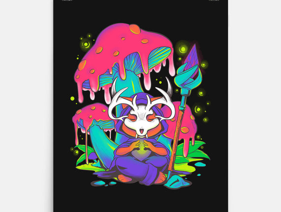 Mushroom Underworld Fox