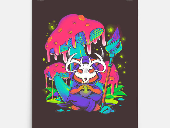 Mushroom Underworld Fox