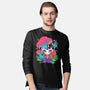 Mushroom Underworld Fox-Mens-Long Sleeved-Tee-ellr