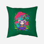 Mushroom Underworld Fox-None-Removable Cover-Throw Pillow-ellr