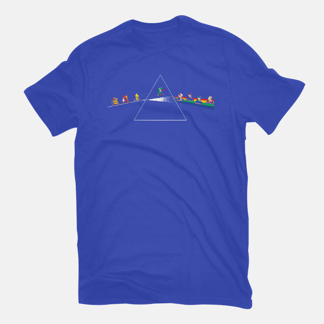 Dark Side Of The Rainbow-Womens-Basic-Tee-dalethesk8er