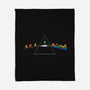 Dark Side Of The Rainbow-None-Fleece-Blanket-dalethesk8er