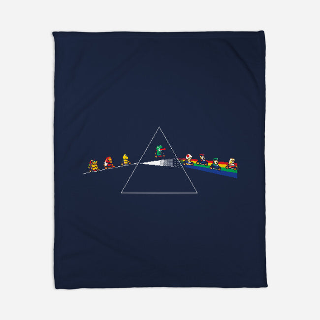 Dark Side Of The Rainbow-None-Fleece-Blanket-dalethesk8er