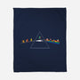 Dark Side Of The Rainbow-None-Fleece-Blanket-dalethesk8er