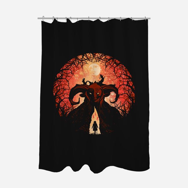 Underground Realm-None-Polyester-Shower Curtain-dalethesk8er