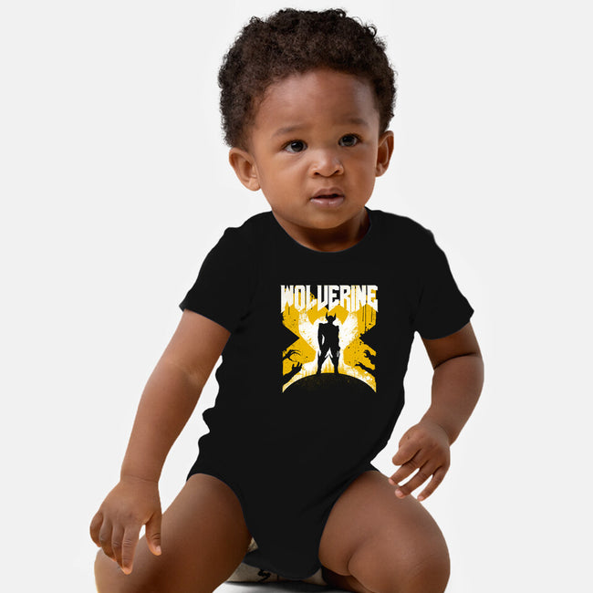 Wolv 92-Baby-Basic-Onesie-rocketman_art