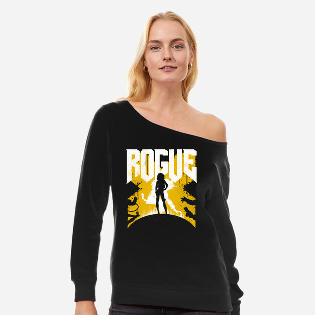 Rog 92 Special Edition-Womens-Off Shoulder-Sweatshirt-rocketman_art