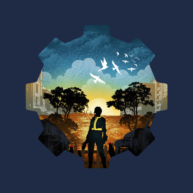 Fallout Landscape-Baby-Basic-Tee-dandingeroz