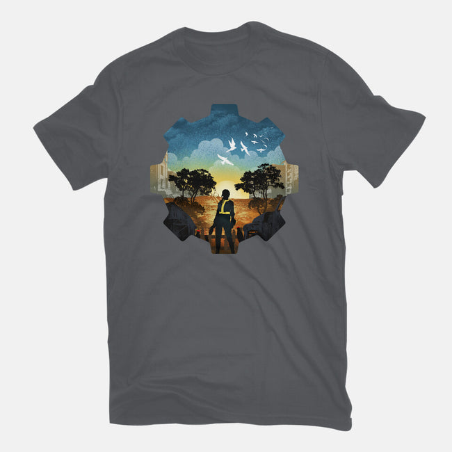 Fallout Landscape-Mens-Premium-Tee-dandingeroz