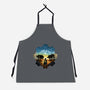 Fallout Landscape-Unisex-Kitchen-Apron-dandingeroz