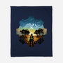 Fallout Landscape-None-Fleece-Blanket-dandingeroz