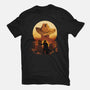 Wasteland Sunset-Mens-Premium-Tee-dandingeroz