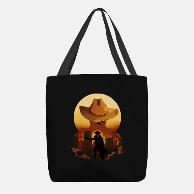 Wasteland Sunset-None-Basic Tote-Bag-dandingeroz