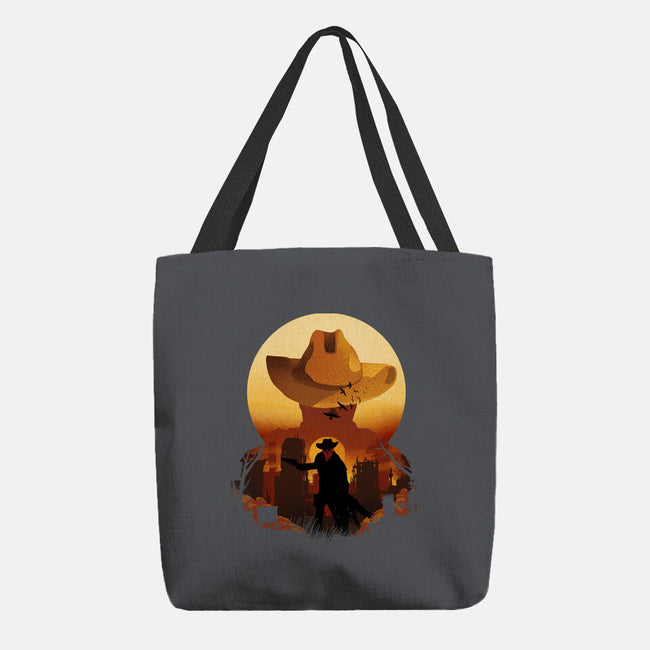 Wasteland Sunset-None-Basic Tote-Bag-dandingeroz