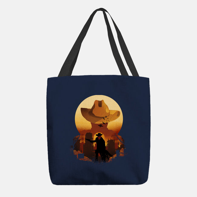 Wasteland Sunset-None-Basic Tote-Bag-dandingeroz