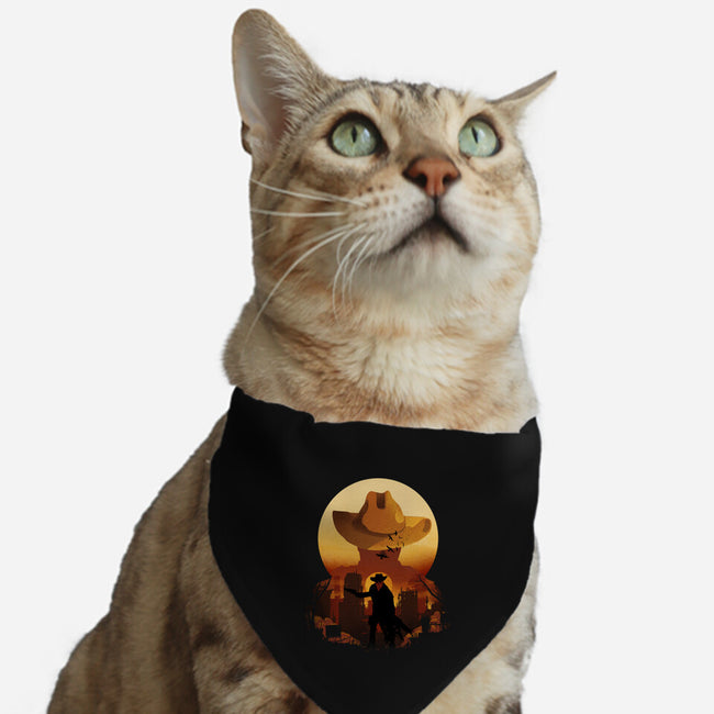 Wasteland Sunset-Cat-Adjustable-Pet Collar-dandingeroz