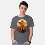 Wasteland Sunset-Mens-Basic-Tee-dandingeroz