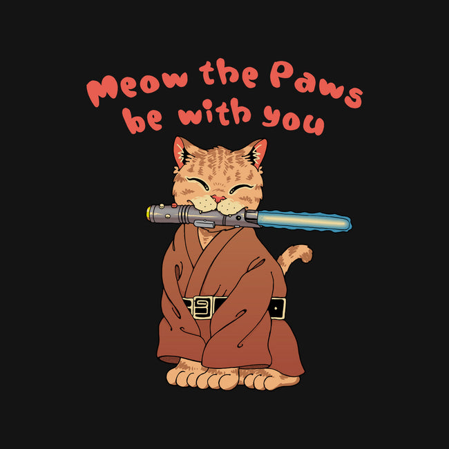 Meow The Paws Be With You-Unisex-Pullover-Sweatshirt-vp021