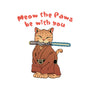 Meow The Paws Be With You-Unisex-Kitchen-Apron-vp021