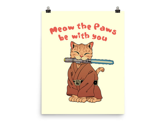 Meow The Paws Be With You