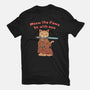 Meow The Paws Be With You-Womens-Basic-Tee-vp021