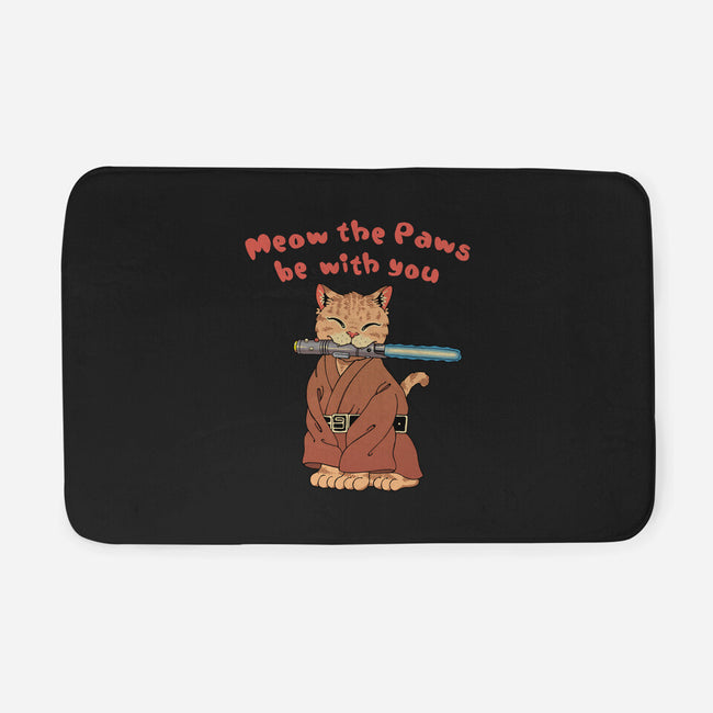 Meow The Paws Be With You-None-Memory Foam-Bath Mat-vp021